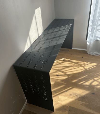 Console Poème Baudelaire - EH Créations