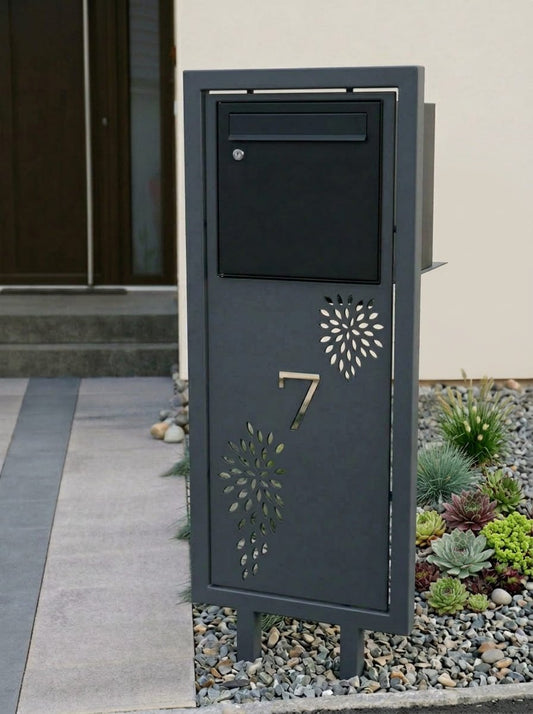 Support Boite aux Lettres RUKO - Modèle FLORA - EH Créations