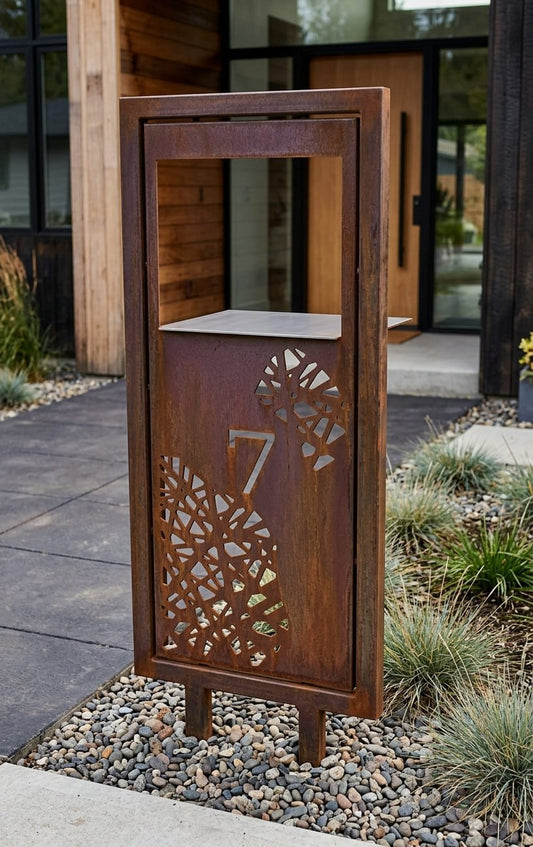 Support Boite aux Lettres RUKO - Modèle OMAN - EH Créations